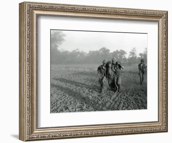 Viet Cong Attack-Associated Press-Framed Photographic Print