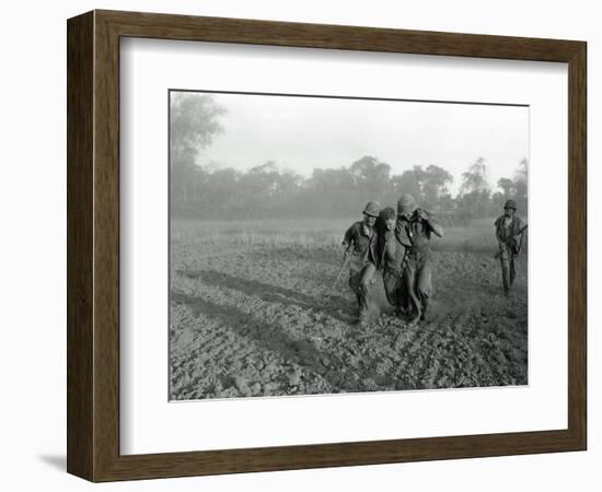 Viet Cong Attack-Associated Press-Framed Photographic Print