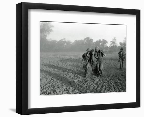 Viet Cong Attack-Associated Press-Framed Photographic Print