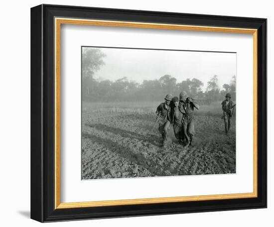 Viet Cong Attack-Associated Press-Framed Photographic Print