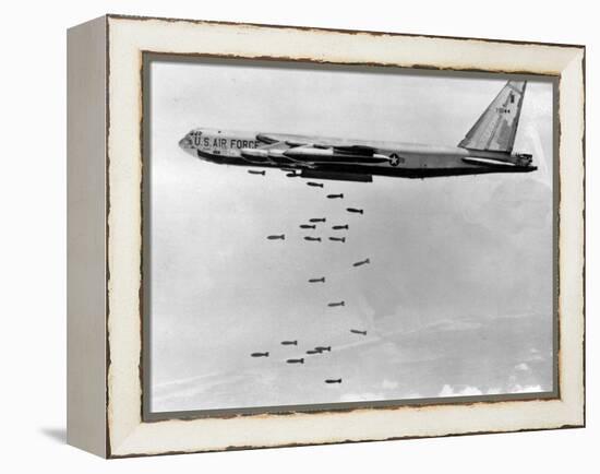 Vietnam B-52 Bombings-Associated Press-Framed Premier Image Canvas