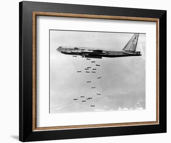Vietnam B-52 Bombings-Associated Press-Framed Photographic Print