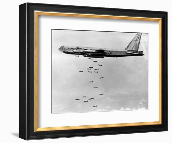 Vietnam B-52 Bombings-Associated Press-Framed Photographic Print