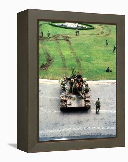 Vietnam Capture Tanks-Yves Billy-Framed Premier Image Canvas