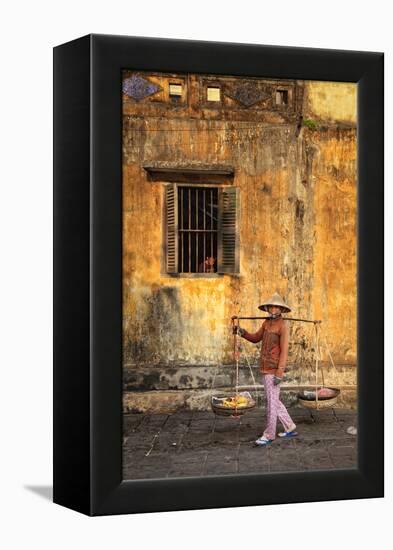Vietnam, Danang, Hoi an Old Town (Unesco Site)-Michele Falzone-Framed Premier Image Canvas