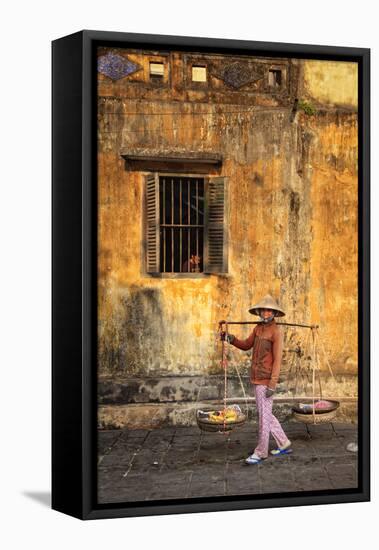 Vietnam, Danang, Hoi an Old Town (Unesco Site)-Michele Falzone-Framed Premier Image Canvas