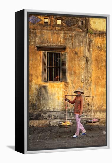 Vietnam, Danang, Hoi an Old Town (Unesco Site)-Michele Falzone-Framed Premier Image Canvas