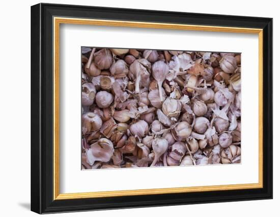 Vietnam, Dien Bien Phu. City Market, Garlic-Walter Bibikow-Framed Photographic Print