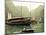 Vietnam, Halong Bay and Tourist Junk Boat-Steve Vidler-Mounted Photographic Print