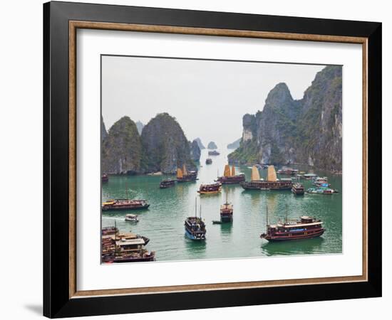 Vietnam, Halong Bay-Steve Vidler-Framed Photographic Print