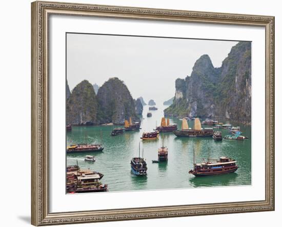 Vietnam, Halong Bay-Steve Vidler-Framed Photographic Print