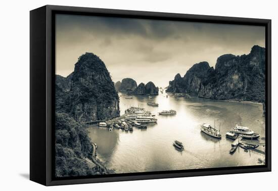 Vietnam, Halong Bay-Michele Falzone-Framed Premier Image Canvas