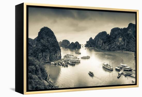 Vietnam, Halong Bay-Michele Falzone-Framed Premier Image Canvas