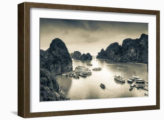 Vietnam, Halong Bay-Michele Falzone-Framed Photographic Print