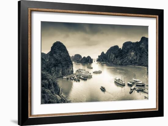 Vietnam, Halong Bay-Michele Falzone-Framed Photographic Print