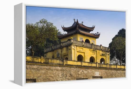 Vietnam, Hanoi. Imperial Citadel, Gate-Walter Bibikow-Framed Premier Image Canvas