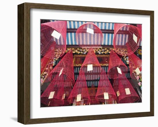 Vietnam, Hoi An, Phuc Kien Assembly Hall, Incense Coils-Steve Vidler-Framed Photographic Print