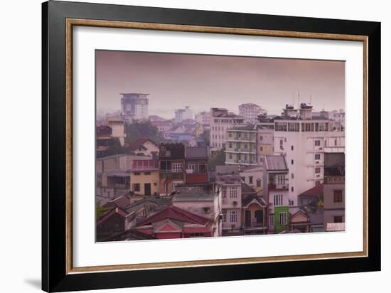 Vietnam, Hue. Elevated City View, Dawn-Walter Bibikow-Framed Photographic Print