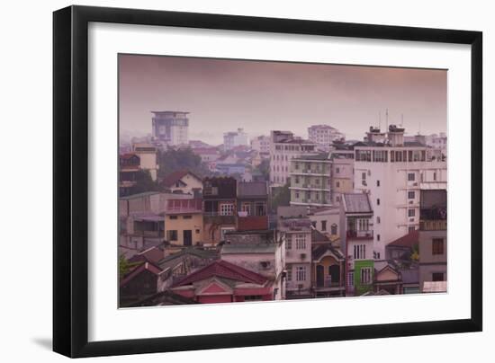 Vietnam, Hue. Elevated City View, Dawn-Walter Bibikow-Framed Photographic Print