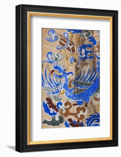 Vietnam, Hue Imperial City. Dien Tho Residence, Building Detail-Walter Bibikow-Framed Photographic Print