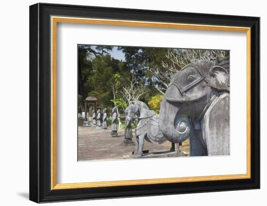 Vietnam, Hue. Tomb Complex of Emperor Minh Mang-Walter Bibikow-Framed Photographic Print