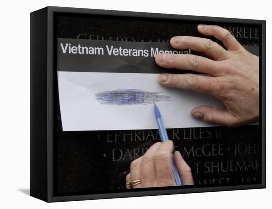 Vietnam Memorial, Washington D.C., United States of America, North America-Godong-Framed Premier Image Canvas