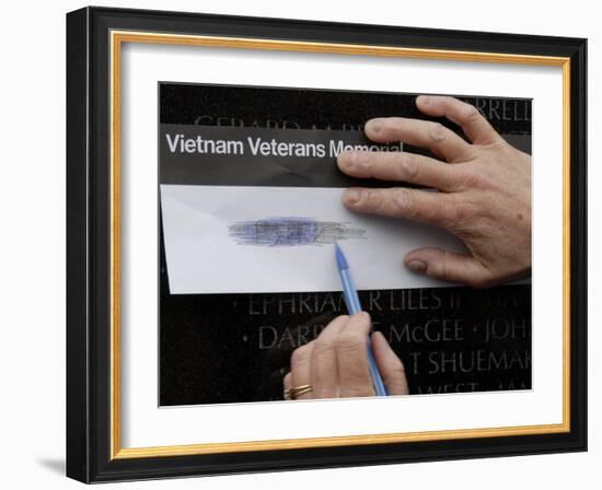 Vietnam Memorial, Washington D.C., United States of America, North America-Godong-Framed Photographic Print