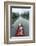 Vietnam, Perfume River. Young Vietnamese Girls on a Boat Going to the Perfume Pagoda (Mr)-Matteo Colombo-Framed Photographic Print