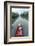 Vietnam, Perfume River. Young Vietnamese Girls on a Boat Going to the Perfume Pagoda (Mr)-Matteo Colombo-Framed Photographic Print