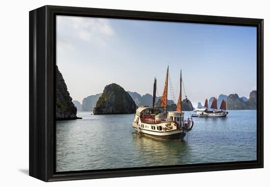 Vietnam, Quang Ninh Province-Nigel Pavitt-Framed Premier Image Canvas