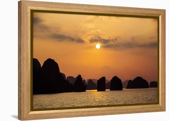 Vietnam, Quang Ninh Province-Nigel Pavitt-Framed Premier Image Canvas