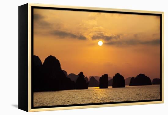 Vietnam, Quang Ninh Province-Nigel Pavitt-Framed Premier Image Canvas