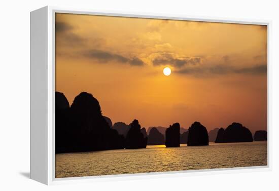 Vietnam, Quang Ninh Province-Nigel Pavitt-Framed Premier Image Canvas