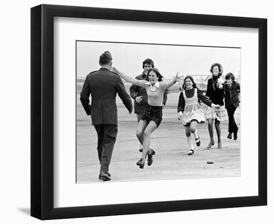 Vietnam Released POW-Sal Veder-Framed Photographic Print