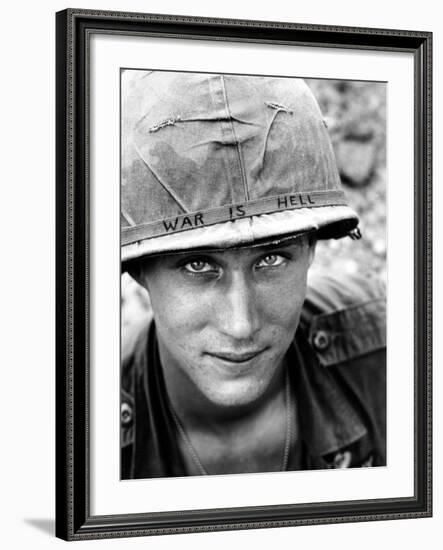 Vietnam US War is Hell-Horst Faas-Framed Photographic Print