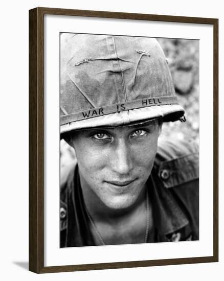 Vietnam US War is Hell-Horst Faas-Framed Photographic Print