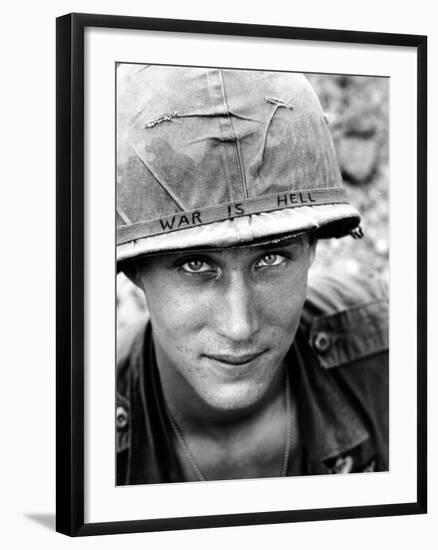 Vietnam US War is Hell-Horst Faas-Framed Photographic Print