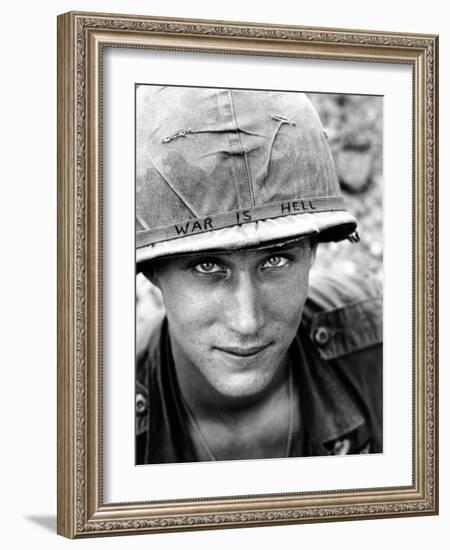 Vietnam US War is Hell-Horst Faas-Framed Photographic Print