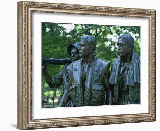 Vietnam Veterans Memorial, Washington D.C. United States of America, North America-Hodson Jonathan-Framed Photographic Print