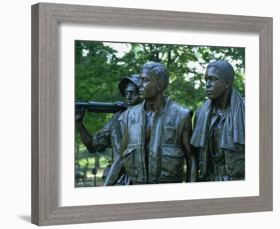 Vietnam Veterans Memorial, Washington D.C. United States of America, North America-Hodson Jonathan-Framed Photographic Print