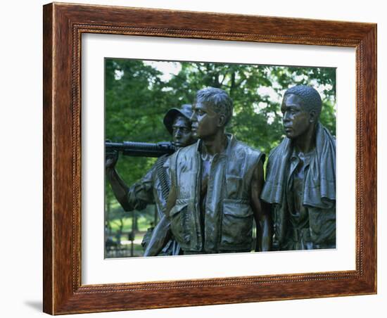 Vietnam Veterans Memorial, Washington D.C. United States of America, North America-Hodson Jonathan-Framed Photographic Print