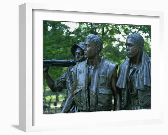 Vietnam Veterans Memorial, Washington D.C. United States of America, North America-Hodson Jonathan-Framed Photographic Print