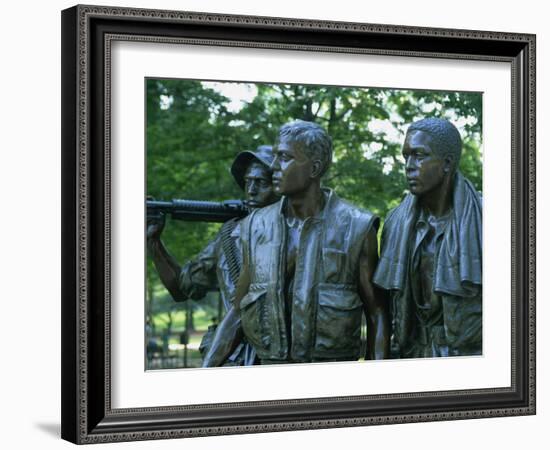 Vietnam Veterans Memorial, Washington D.C. United States of America, North America-Hodson Jonathan-Framed Photographic Print