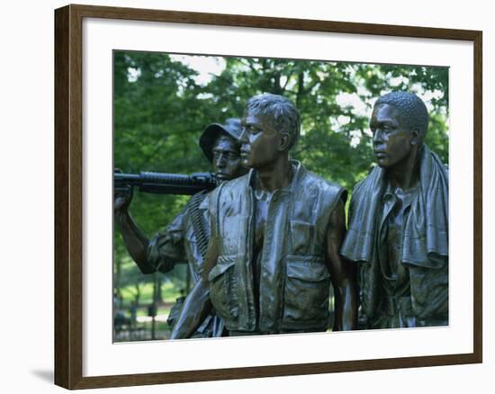 Vietnam Veterans Memorial, Washington D.C. United States of America, North America-Hodson Jonathan-Framed Photographic Print