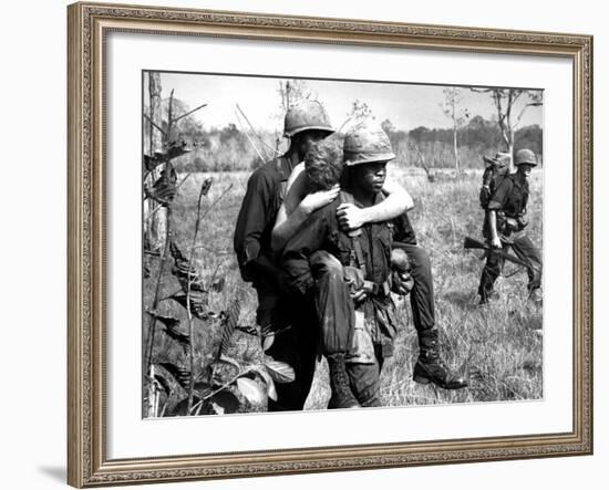 Vietnam War 1967-Horst Faas-Framed Photographic Print