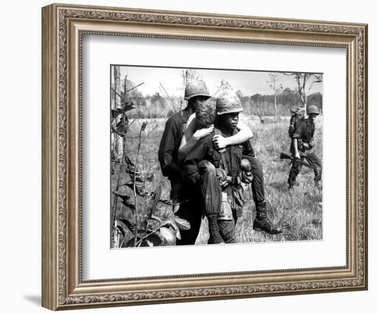 Vietnam War 1967-Horst Faas-Framed Photographic Print