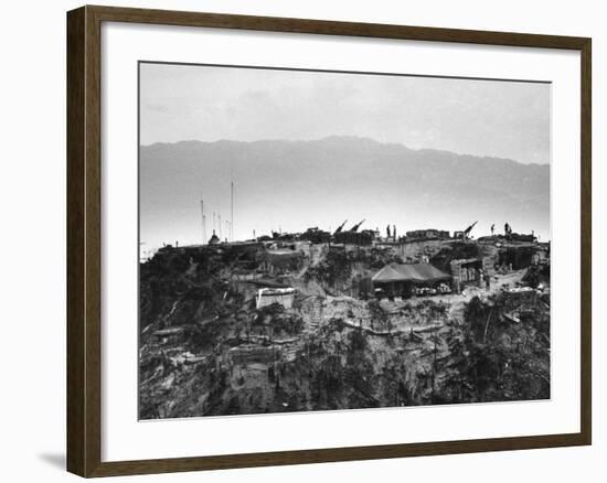 Vietnam War Hamburger Hill US Firebase-Associated Press-Framed Photographic Print