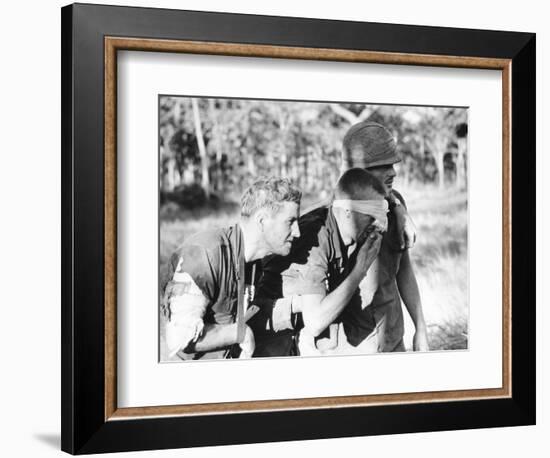 Vietnam War Ia Drang Wounded-Rick Merron-Framed Photographic Print