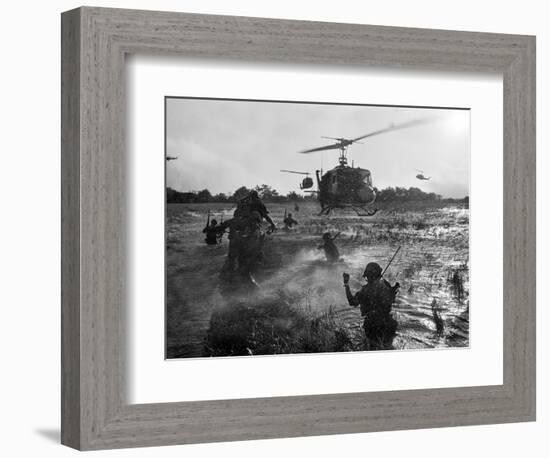 Vietnam War Mekong Delta-Horst Faas-Framed Photographic Print