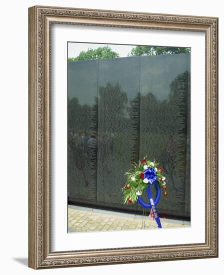 Vietnam War Memorial, Washington D.C., United States of America, North America-Harding Robert-Framed Photographic Print